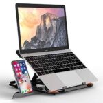 Laptop Stand With Mobile Holder