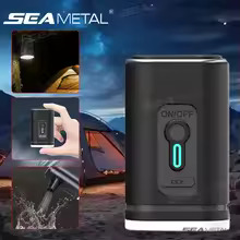 Air Pump 5 in 1 Wireless Air Compressor Mini Portable Outdoor for Camping Air Beds Boat Swimming Ring